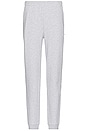view 3 of 6 Organic Cotton Sweatpants in Silver Chine