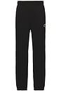 view 1 of 6 Relaxed Fit Sweatpant in Black