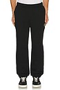 view 5 of 6 Relaxed Fit Sweatpant in Black