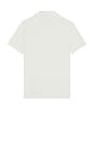 view 2 of 5 Regular Fit Stretch Jersey Golf Polo in Flour & Green