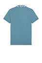 view 2 of 5 Slim Fit Jacquard Collar Stretch Polo in Limestone