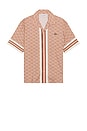 view 1 of 5 Monogram Shirt in Latte & Iberis