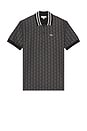 view 3 of 5 Monogram Polo in Black & Graphite
