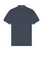 view 2 of 5 Classic Fit Washed Effect Polo Shirt in Blue
