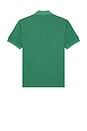 view 2 of 5 Classic Fit Washed Effect Polo Shirt in Green