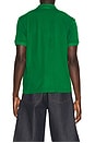 view 2 of 5 Runway Classic Fit Silk Pique Polo Shirt in Roquette