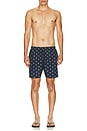 view 3 of 5 Swim Short in Navy Blue