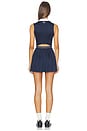 view 3 of 4 Tennis Performance Dress in Navy Blue