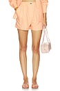 view 1 of 7 Oversized Fit Toile Shorts in Miami & Blossom