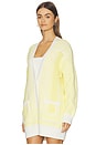 view 2 of 5 GILET JACQUARD GRAPHIQUE in Flour & Yellow