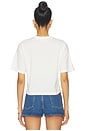 view 3 of 5 Relaxed Fit Jersey Tee in White