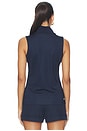 view 3 of 5 Golf Core Top in Navy Blue