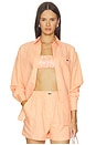 view 1 of 5 Oversized Fit Toile Shirt in Miami & Blossom