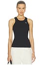 view 1 of 5 Slim Fit Twill Tank in Black