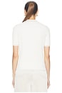 view 3 of 5 Torsades Polo Top in Ivory