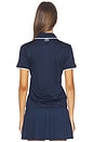 view 3 of 5 Tennis Performance Top in Navy Blue