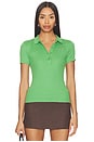 view 1 of 5 Slim Fit Cotes Polo in Green