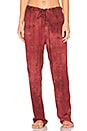 view 1 of 4 PANTALONES PJ DULCE in Heirloom Crimson