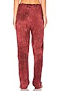 view 3 of 4 PANTALONES PJ DULCE in Heirloom Crimson