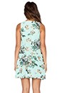 view 3 of 4 Fresh Floral Dress in Turquoise