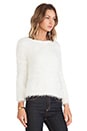 view 2 of 4 Howling Faux Fur Sweater in Cream