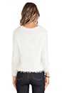 view 3 of 4 Howling Faux Fur Sweater in Cream