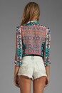 view 3 of 6 Resort Scarf Print Jacket in Multi