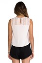 view 4 of 6 Intermix Top in Soft Blush