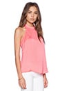view 2 of 3 CAMISOLA LACE BACK CAMI in Lipstick