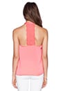 view 3 of 3 CAMISOLA LACE BACK CAMI in Lipstick