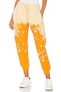 view 1 of 4 Acid Wash Sunrise Sweatpant in Sunrise