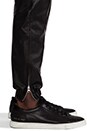 view 6 of 6 Leather Zip Pant in Black