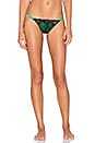 view 1 of 3 Brigit Thong in Green & Black
