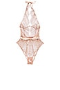 view 1 of 1 Angelica Bodysuit in Nude & Ivory