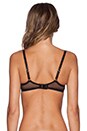 view 3 of 3 Vanesa Non Pad Demi Bra in Black