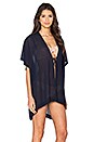 view 3 of 4 Rosana Cover Up in Navy