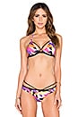 view 1 of 4 Avril Bikini Top in Multi & Print