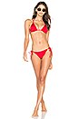 view 4 of 4 Robbie Bikini Bottom in Red