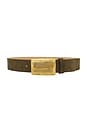 view 1 of 3 CEINTURE CEBO in Olive Suede