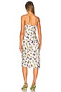 view 3 of 3 Jodie V Neck Slip Dress in White Multi Flutter