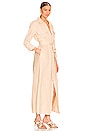 view 2 of 3 Cameron Long Shirt Dress in Sand