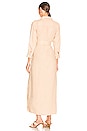 view 3 of 3 Cameron Long Shirt Dress in Sand