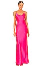 view 1 of 3 Serita Maxi Bias Dress in Rose