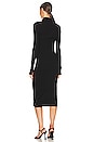view 3 of 3 Kirby Cut Out Knit Dress in Black