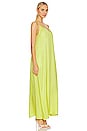view 2 of 3 Hartley Trapeze Dress in Chartreuse