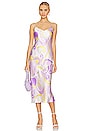 view 1 of 3 Seridie Mid Slip Dress in Light Orchid Multi Saint Martin
