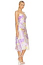view 2 of 3 Seridie Mid Slip Dress in Light Orchid Multi Saint Martin
