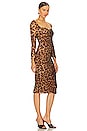 view 2 of 3 Marise Dress in Fawn Leopard