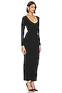 view 2 of 4 Sloane Chain Cutout Knit Dress in Black