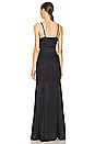 view 3 of 3 Zanna Lace Trim Gown in Black
